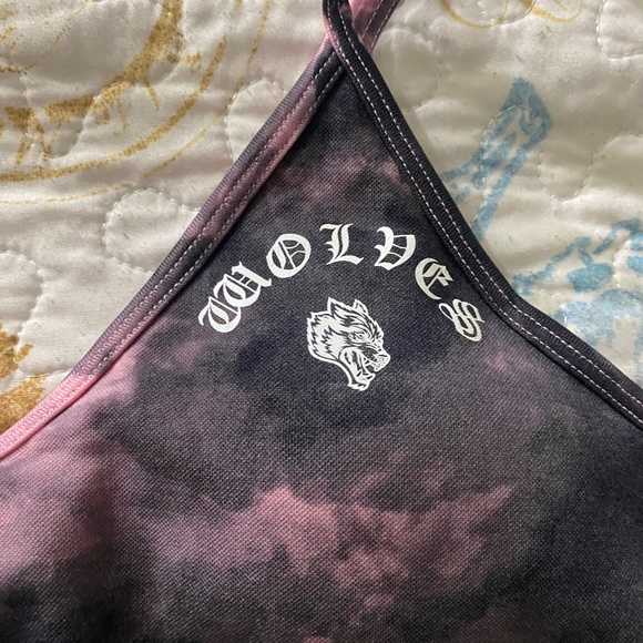 darc sport cherry blossom ghost cloud sports bra - Picture 2 of 5